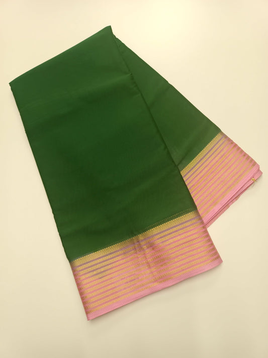 SEMI CREPE SILK SAREE - B S CHANNABASAPPA & SONS