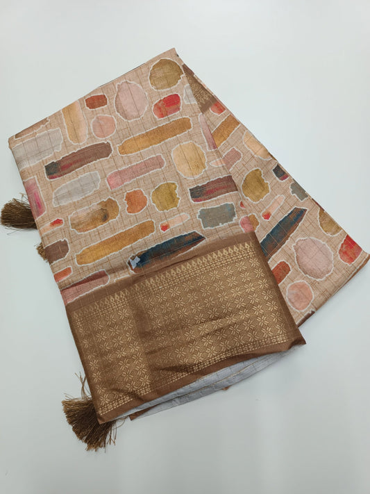 FANCY DOLA SILK SAREE - B S CHANNABASAPPA & SONS
