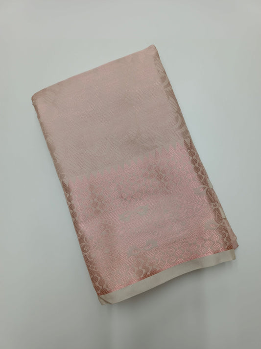 FANCY BROCADE SILK SAREE - B S CHANNABASAPPA & SONS