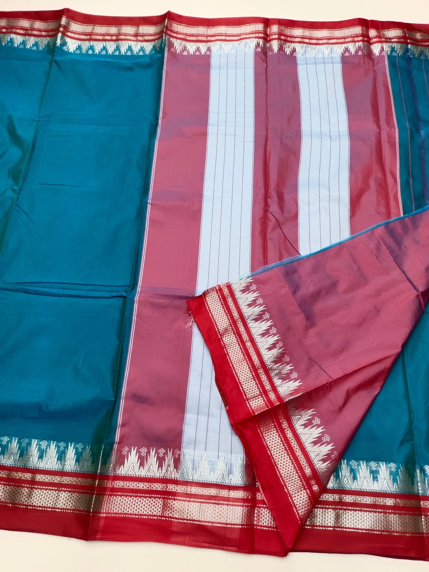 FANCY ILKAL COTTON SAREE - B S CHANNABASAPPA & SONS