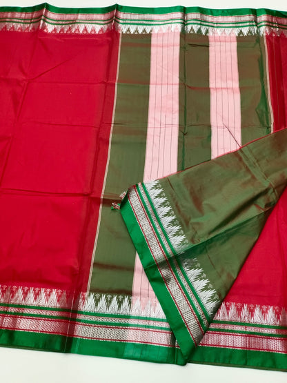 FANCY ILKAL COTTON SAREE - B S CHANNABASAPPA & SONS