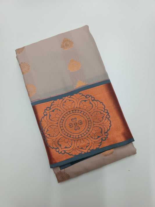 ART SILK 9 YARD SAREE - B S CHANNABASAPPA & SONS