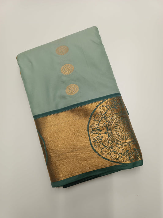 ART SILK 9 YARD SAREE - B S CHANNABASAPPA & SONS