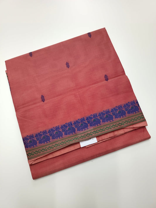HANDLOOM BASED COTTON SAREE - B S CHANNABASAPPA & SONS