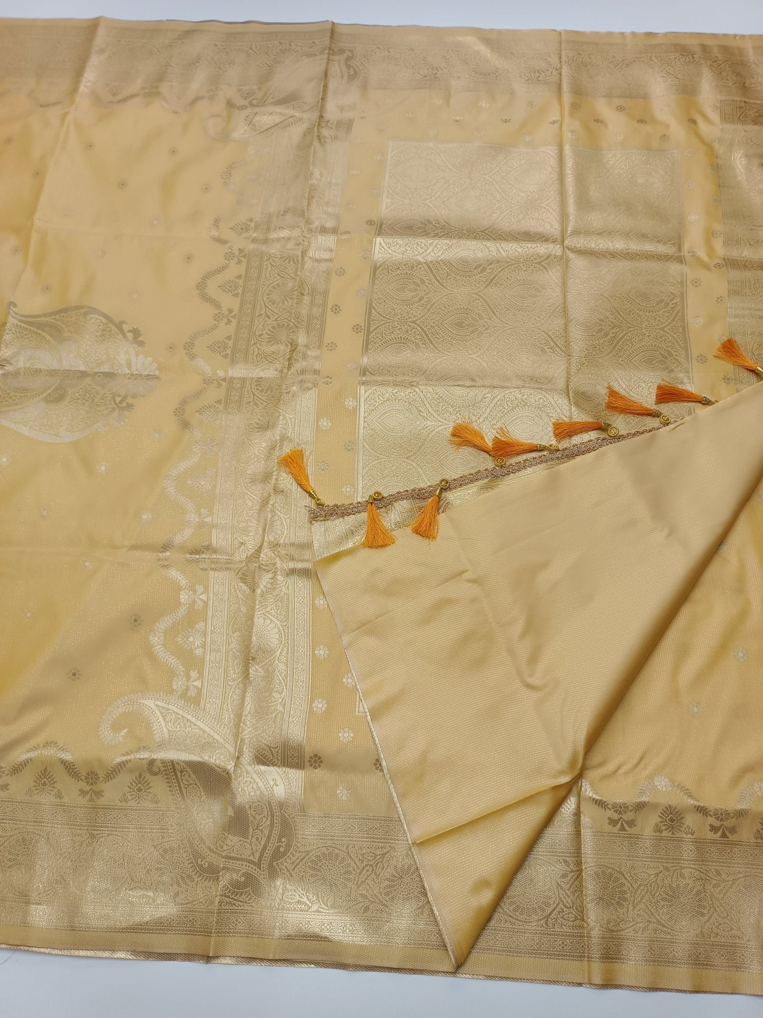 FANCY SOFT SILK SAREE - B S CHANNABASAPPA & SONS