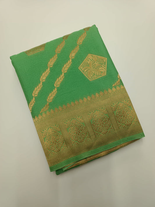 ART CREPE SAREE - B S CHANNABASAPPA & SONS