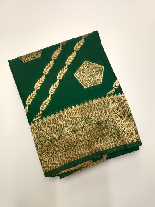 ART CREPE SAREE - B S CHANNABASAPPA & SONS