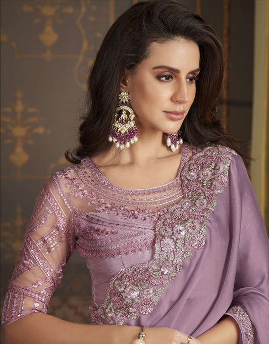 FANCY PARTY WEAR SAREE - B S CHANNABASAPPA & SONS