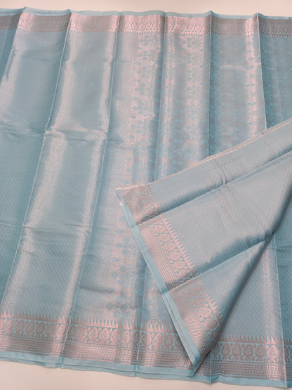 FANCY BROCADE SILK SAREE - B S CHANNABASAPPA & SONS