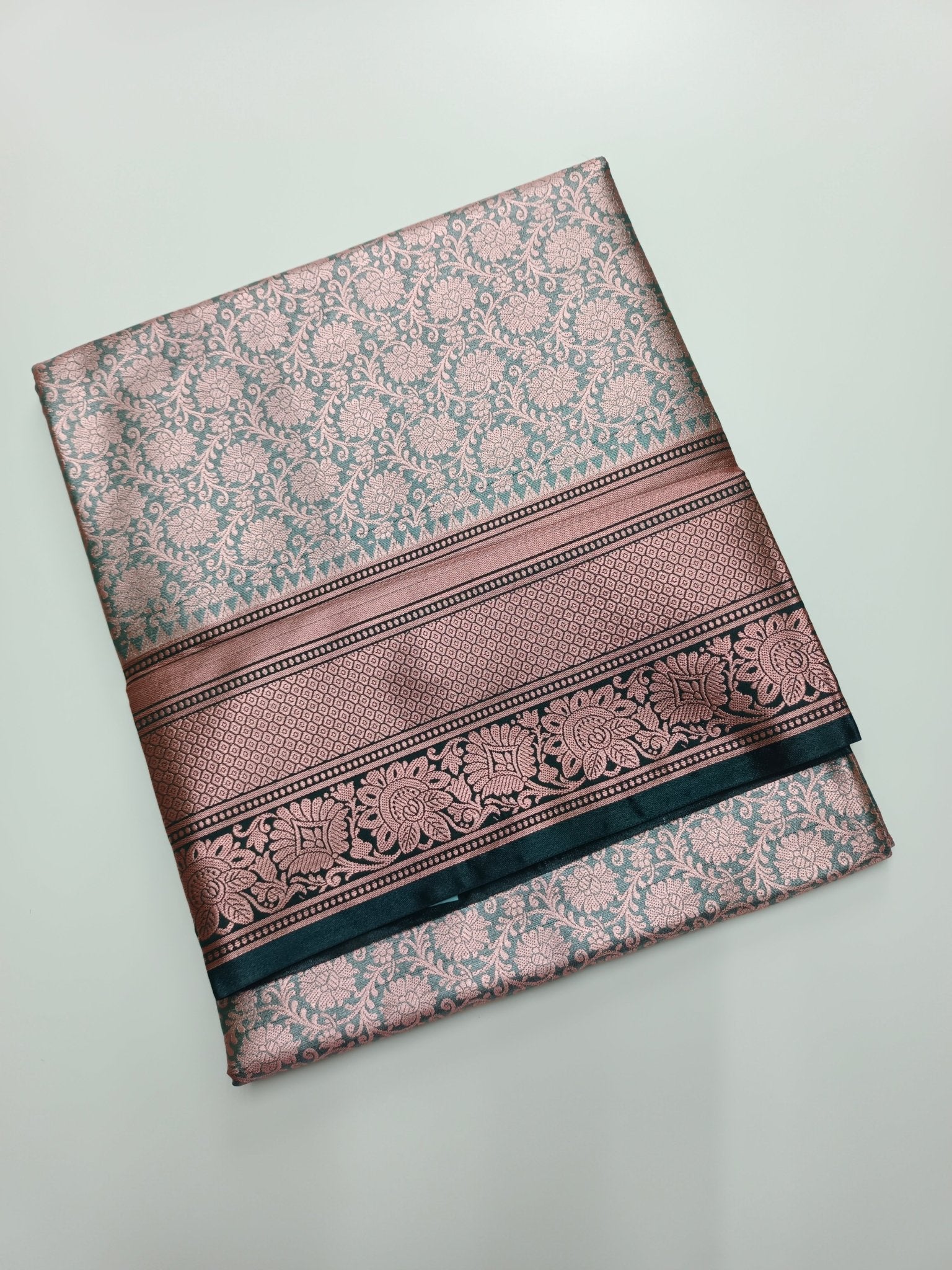 FANCY BROCADE SAREE - B S CHANNABASAPPA & SONS