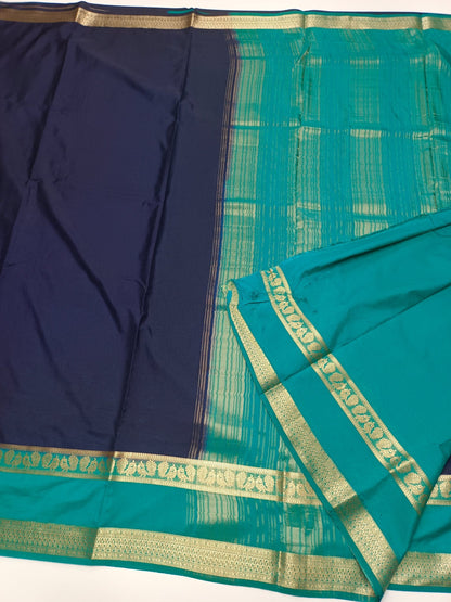 SEMI CREPE SILK SAREE - B S CHANNABASAPPA & SONS
