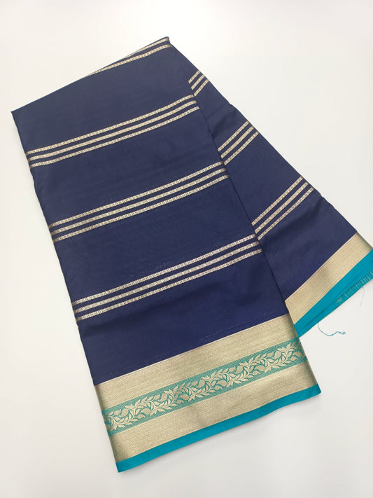 SEMI CREPE SILK SAREE - B S CHANNABASAPPA & SONS