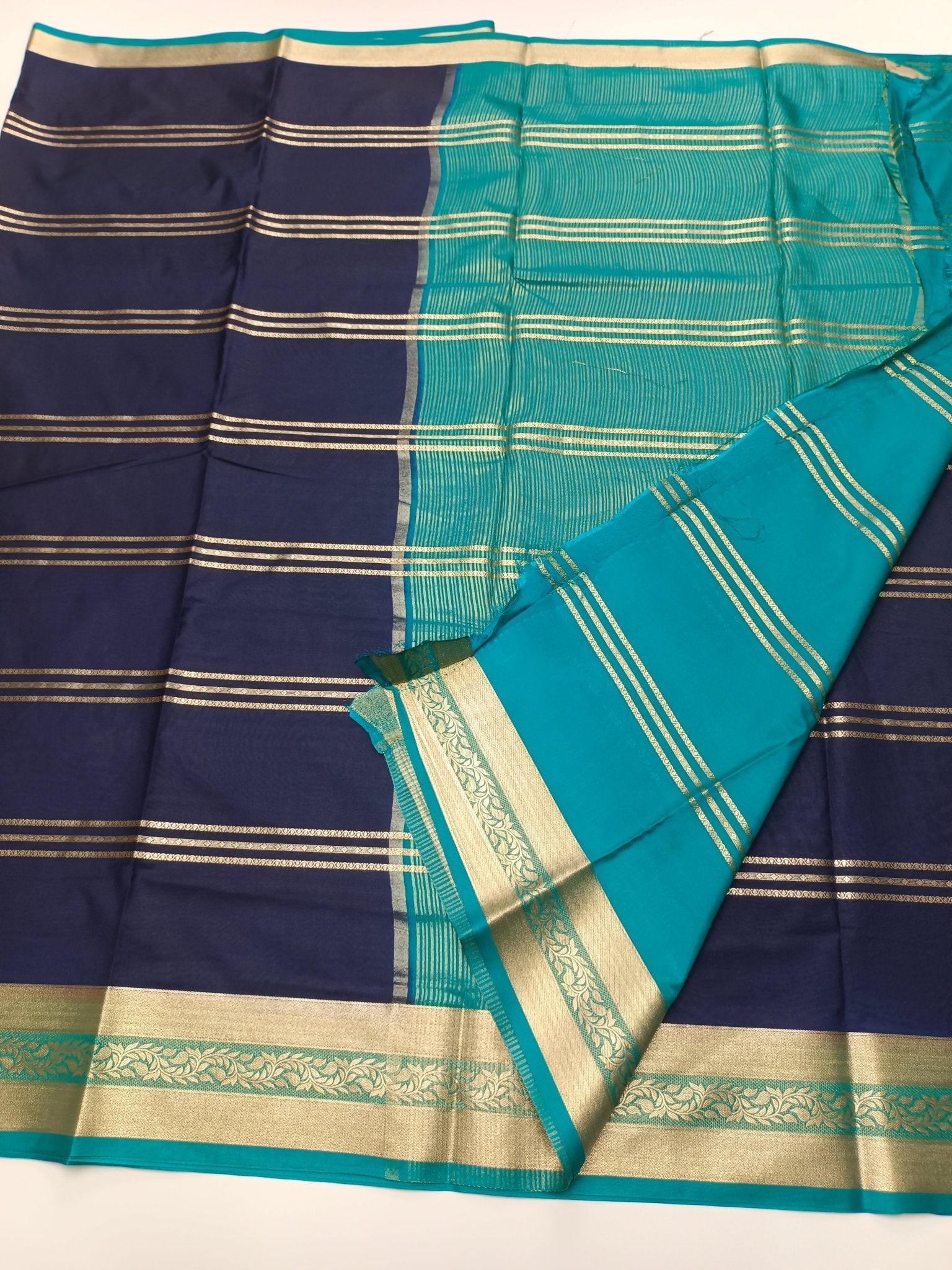 SEMI CREPE SILK SAREE - B S CHANNABASAPPA & SONS