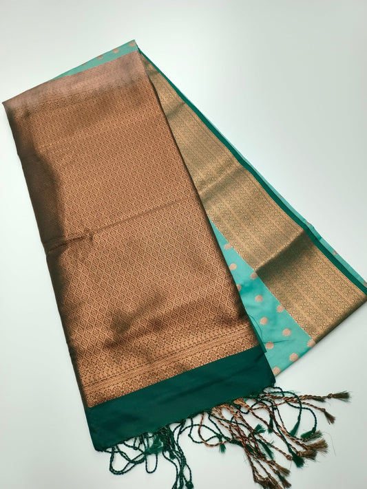 SEMI SOFT ART SILK SAREE - B S CHANNABASAPPA & SONS