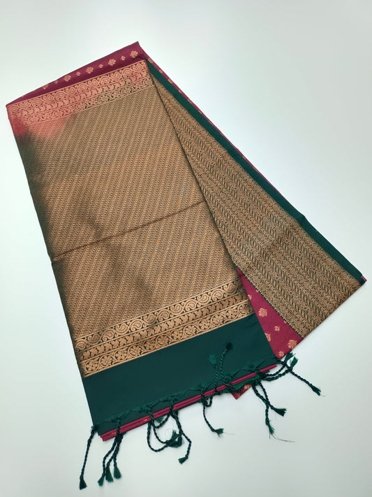 SEMI SOFT ART SILK SAREE - B S CHANNABASAPPA & SONS