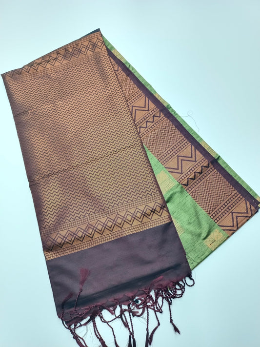 SEMI SOFT ART SILK SAREE - B S CHANNABASAPPA & SONS