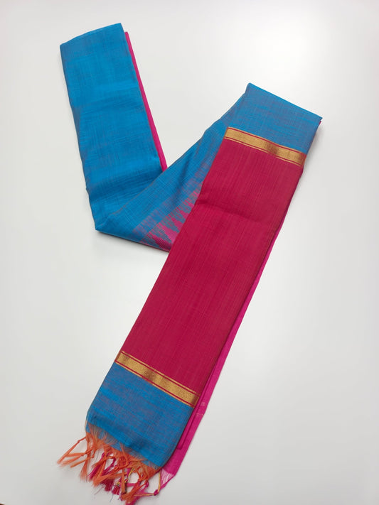 FANCY LENIN SAREE - B S CHANNABASAPPA & SONS