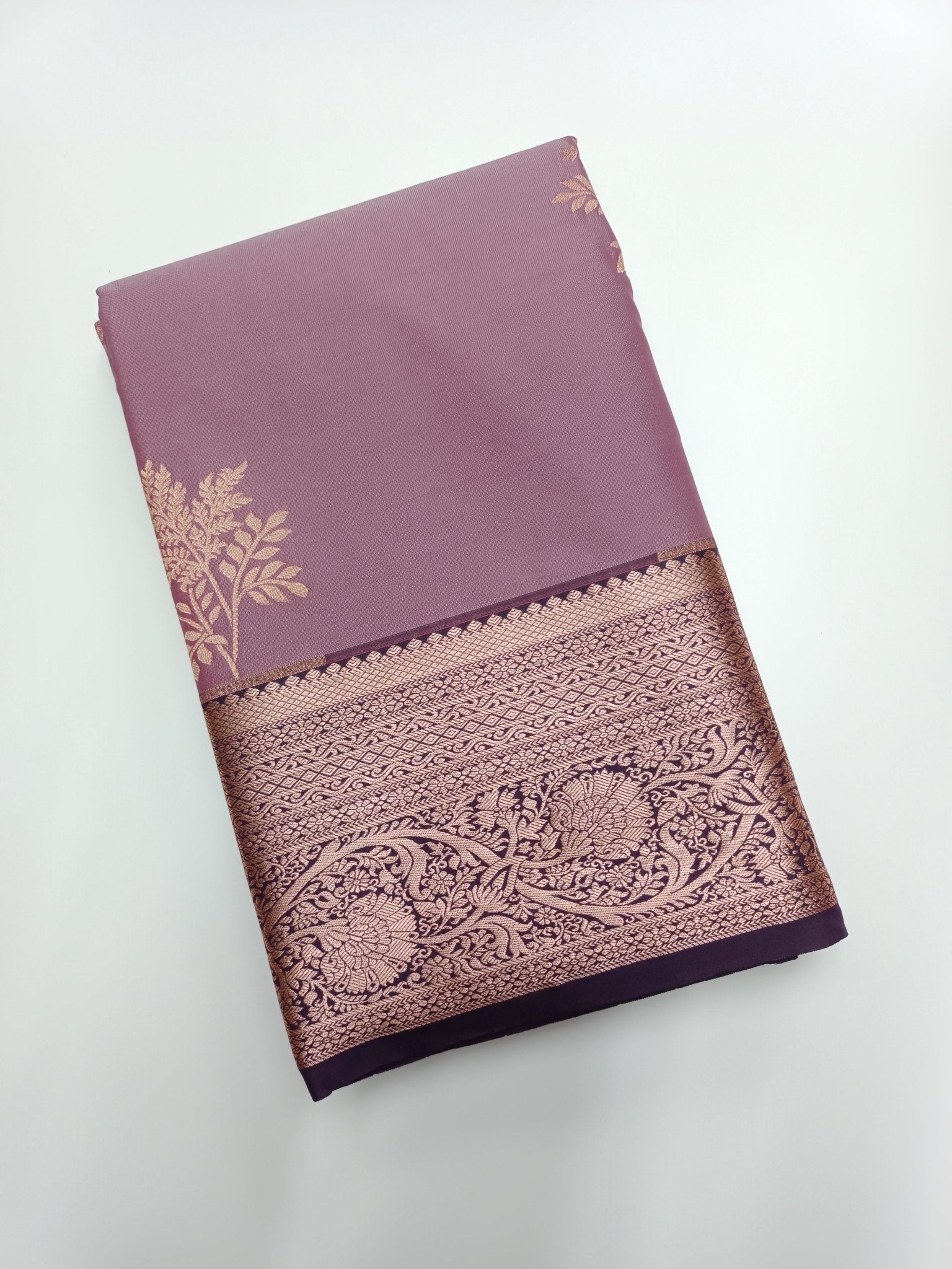 KANCHIPURAM SEMI SILK SAREE - B S CHANNABASAPPA & SONS