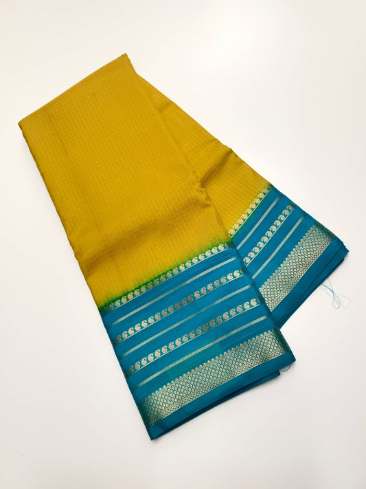SEMI CREPE SILK SAREE - B S CHANNABASAPPA & SONS