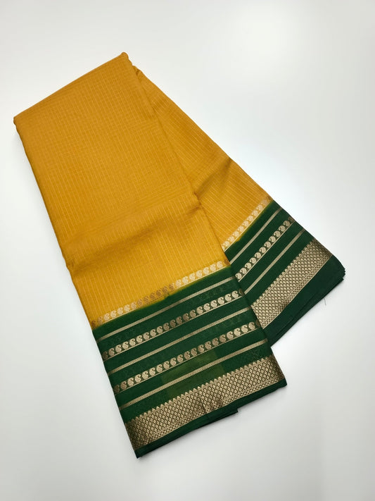 SEMI CREPE SILK SAREE - B S CHANNABASAPPA & SONS
