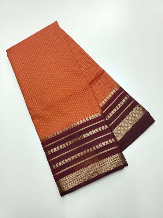 SEMI CREPE SILK SAREE - B S CHANNABASAPPA & SONS