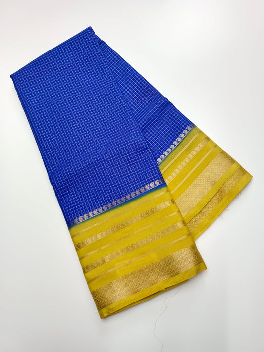 SEMI CREPE SILK SAREE - B S CHANNABASAPPA & SONS