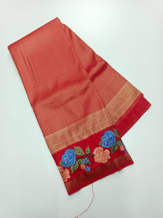 SOFTY BROCADE SAREE