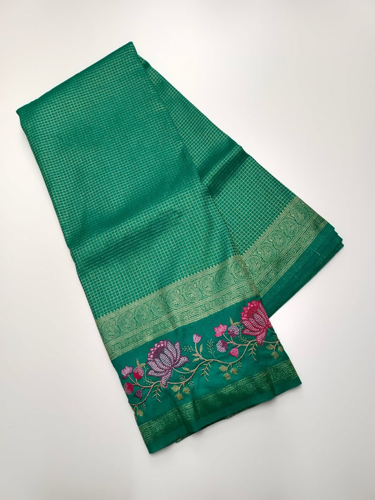 SOFTY BROCADE SAREE