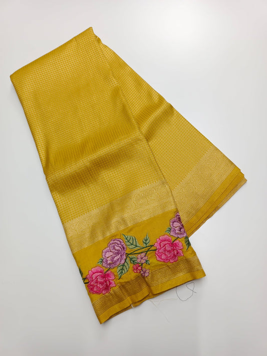 SOFTY BROCADE SAREE