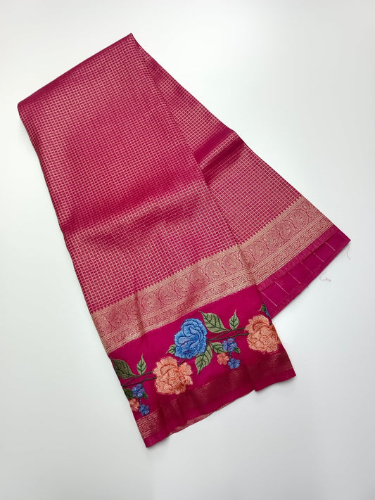 SOFTY BROCADE SAREE