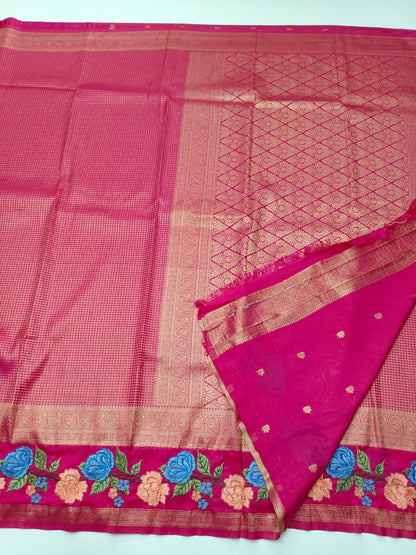 SOFTY BROCADE SAREE - B S CHANNABASAPPA & SONS