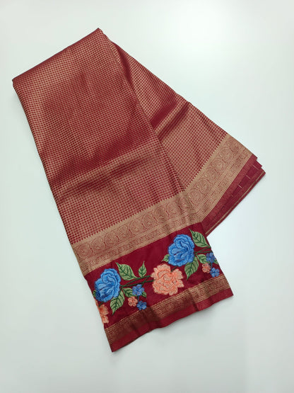 SOFTY BROCADE SAREE - B S CHANNABASAPPA & SONS