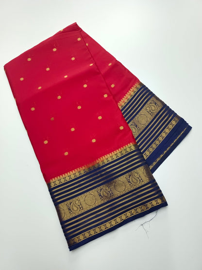 CREPE SILK SAREE - B S CHANNABASAPPA & SONS