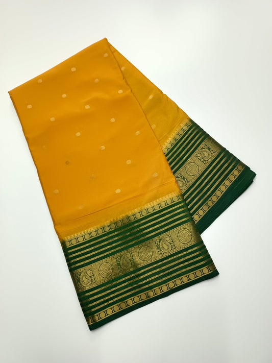 CREPE SILK SAREE - B S CHANNABASAPPA & SONS