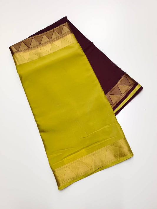2D CREPE SILK SAREE - B S CHANNABASAPPA & SONS