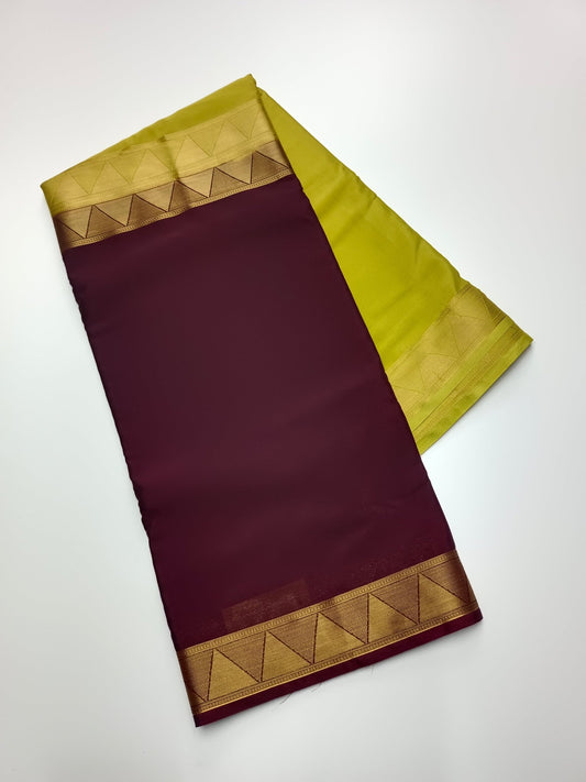 2D CREPE SILK SAREE - B S CHANNABASAPPA & SONS
