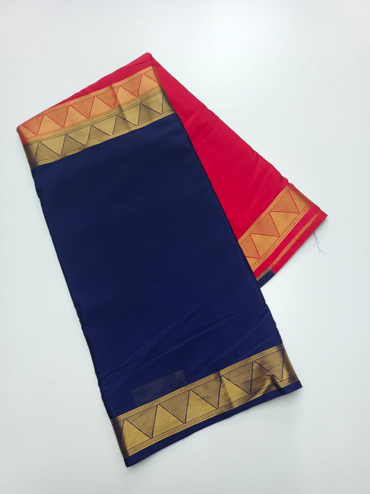 2D CREPE SILK SAREE - B S CHANNABASAPPA & SONS