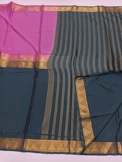 2D CREPE SILK SAREE - B S CHANNABASAPPA & SONS