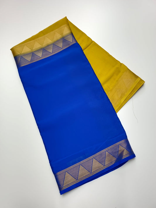 2D CREPE SILK SAREE - B S CHANNABASAPPA & SONS