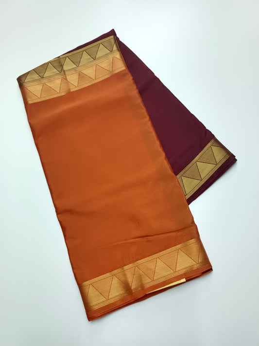2D CREPE SILK SAREE - B S CHANNABASAPPA & SONS