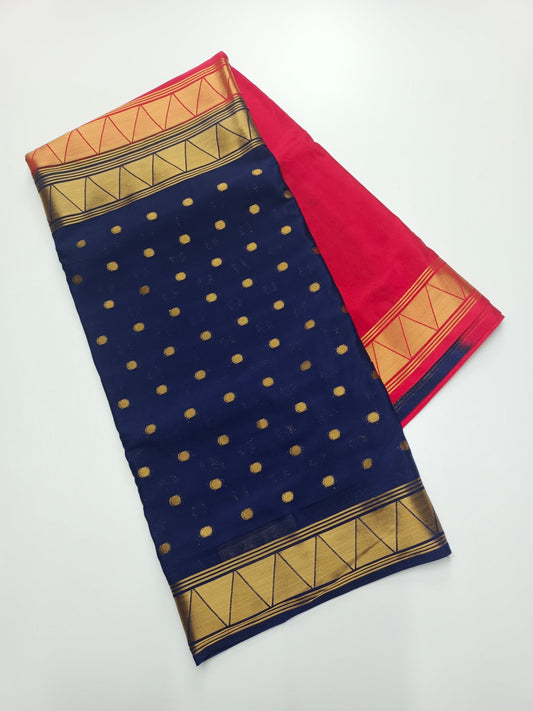 2D CREPE SILK SAREE - B S CHANNABASAPPA & SONS