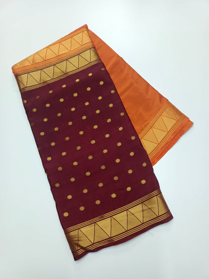 2D CREPE SILK SAREE - B S CHANNABASAPPA & SONS