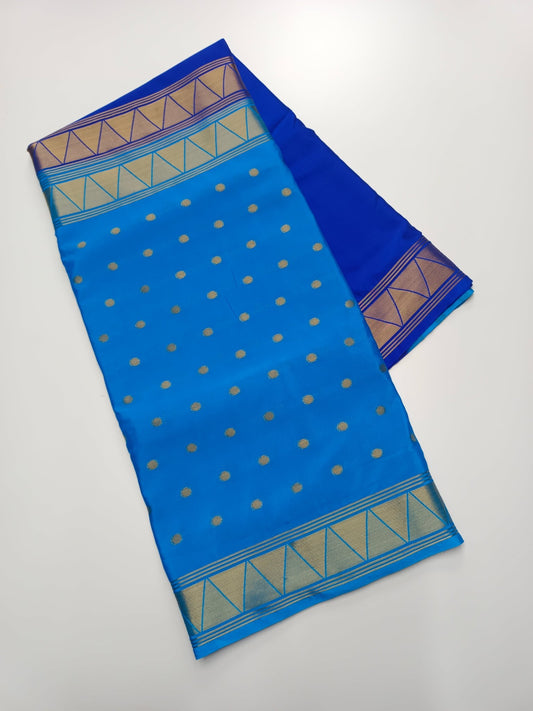 2D CREPE SILK SAREE - B S CHANNABASAPPA & SONS