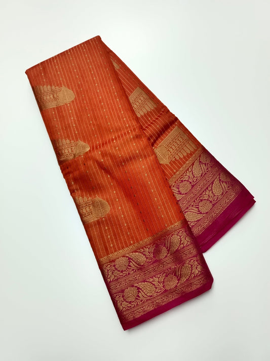 FANCY COTTON SILK SAREE - B S CHANNABASAPPA & SONS
