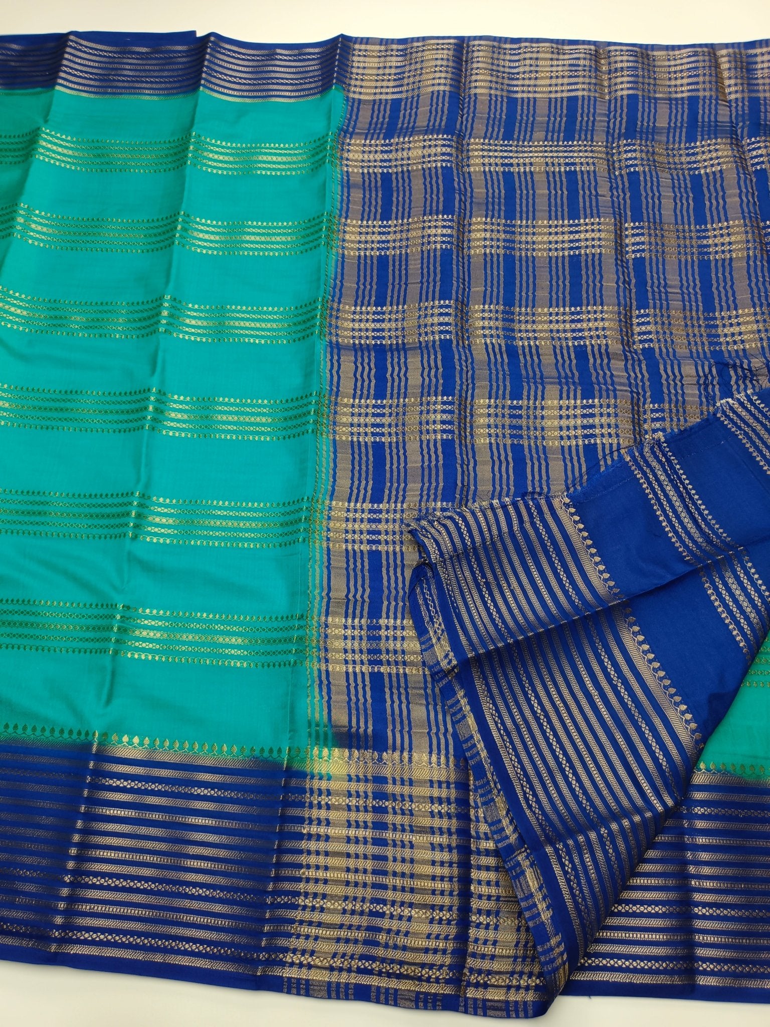 SEMI CREPE SILK SAREE - B S CHANNABASAPPA & SONS