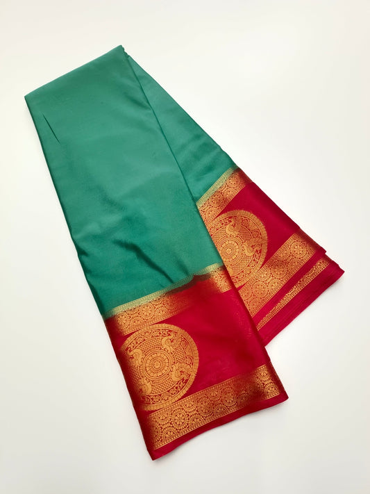 CREPE SILK SAREE - B S CHANNABASAPPA & SONS