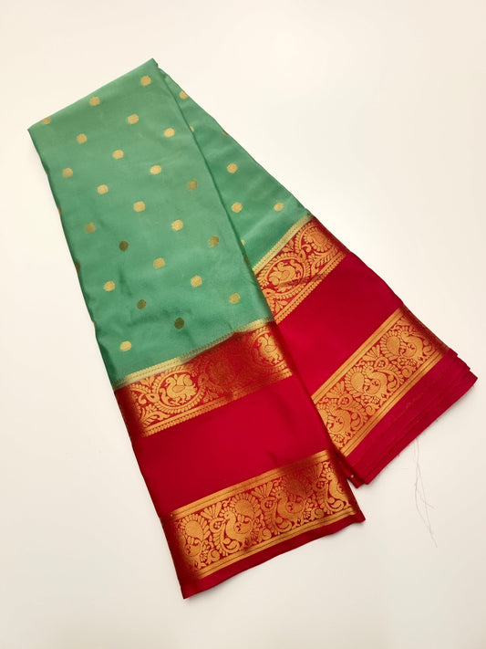 CREPE SILK SAREE - B S CHANNABASAPPA & SONS