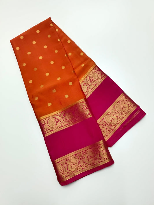 CREPE SILK SAREE - B S CHANNABASAPPA & SONS