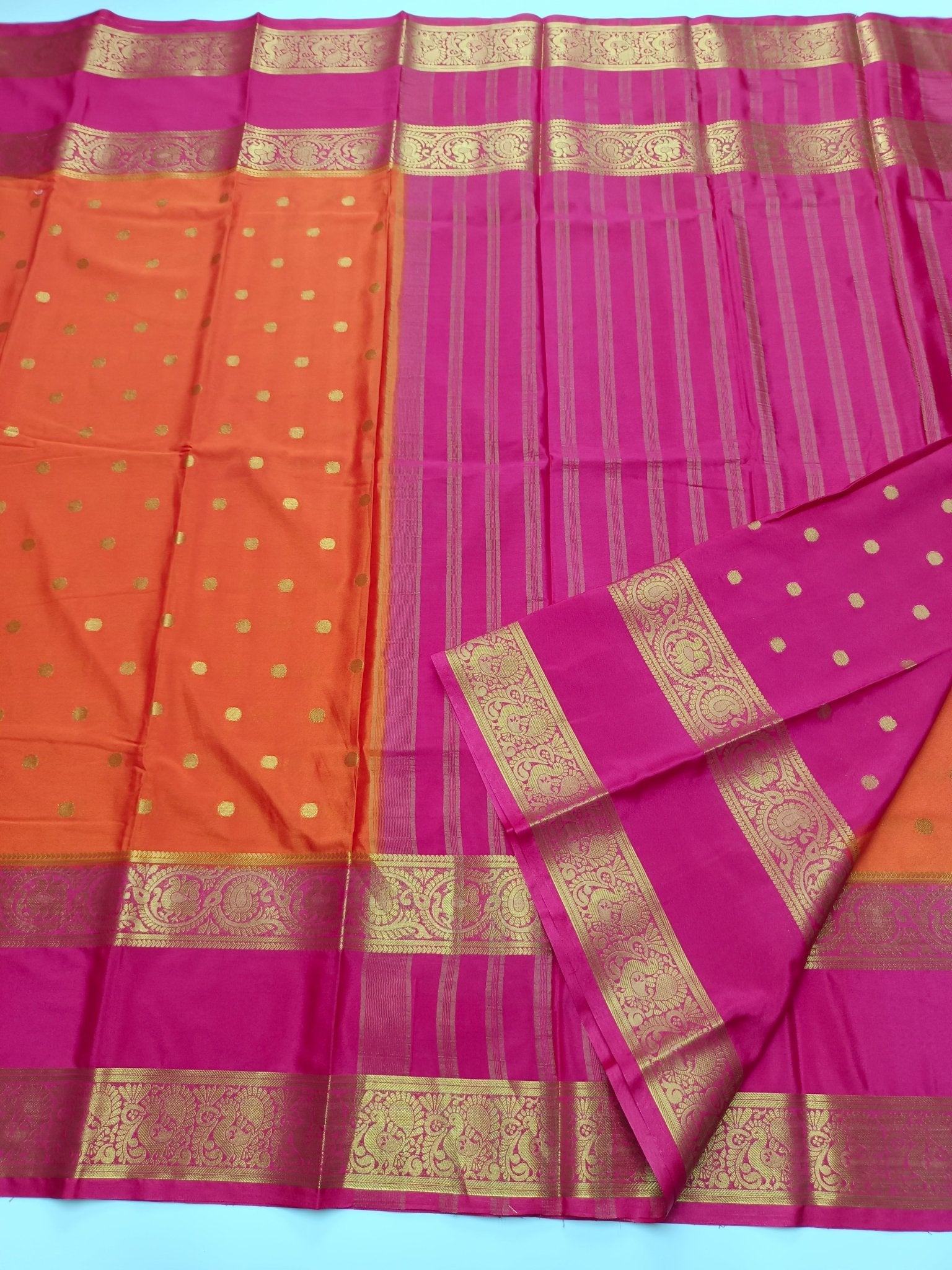 CREPE SILK SAREE - B S CHANNABASAPPA & SONS
