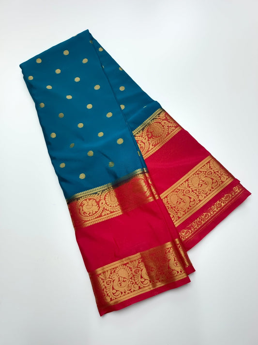 CREPE SILK SAREE - B S CHANNABASAPPA & SONS